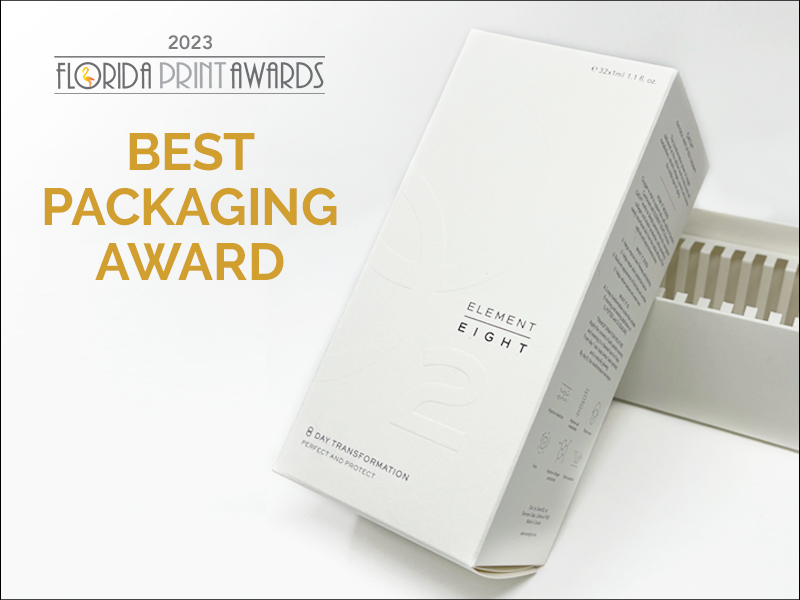 Element Eight Best Packaging Award