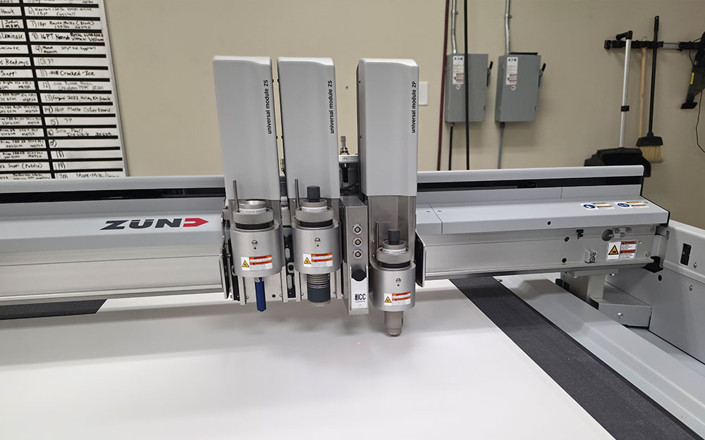 Zünd digital cutting system
